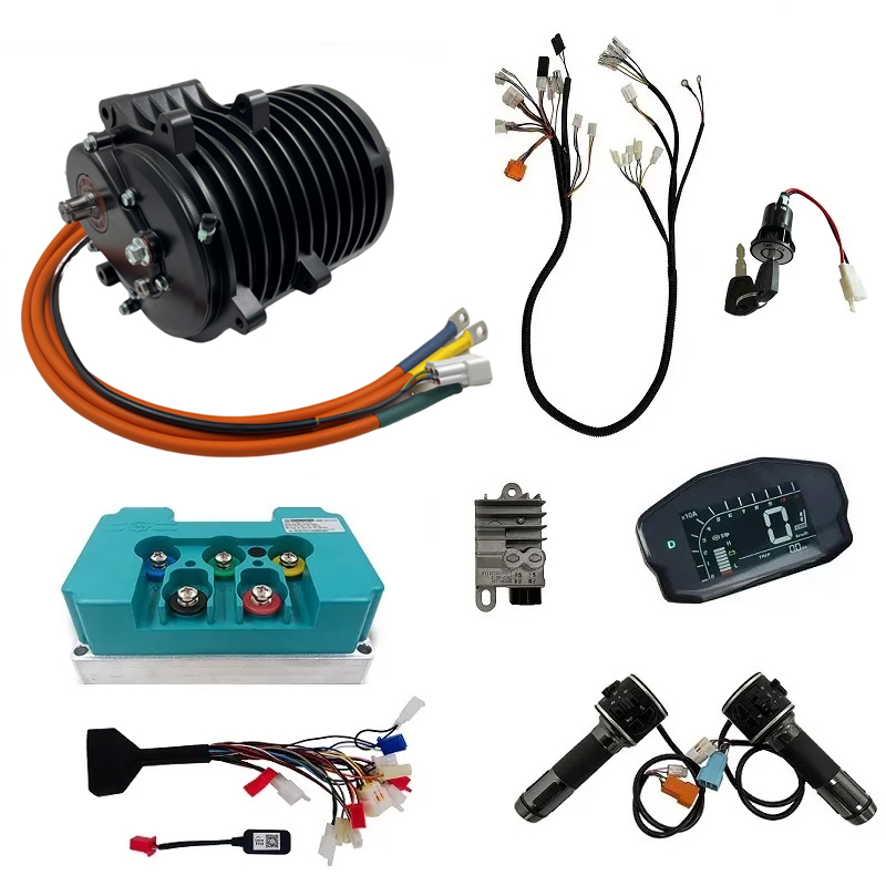 Motorcycle Gear On Sale - QSMOTOR 138-C V3 3000W engranaje interno