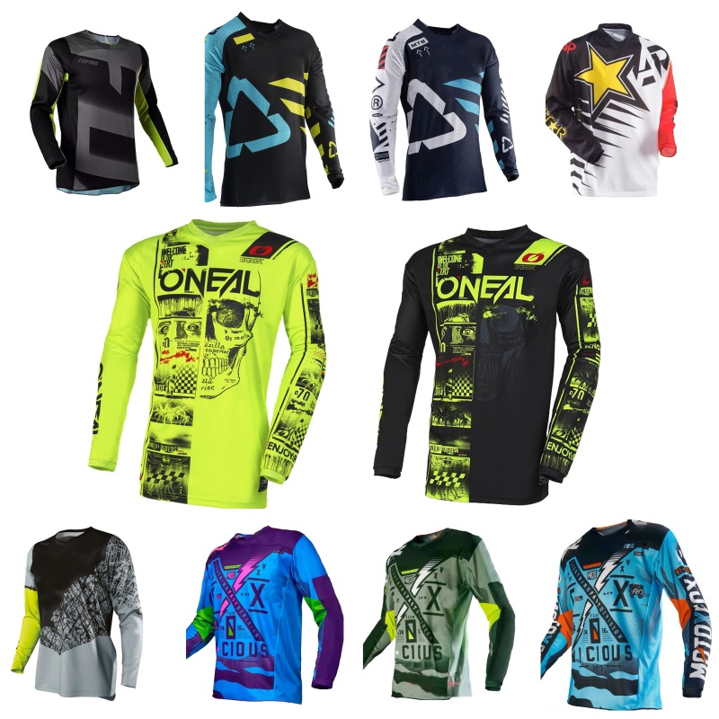 Motorcycle Gear For Sale - Jersey de Motocross Transpirable de Secado