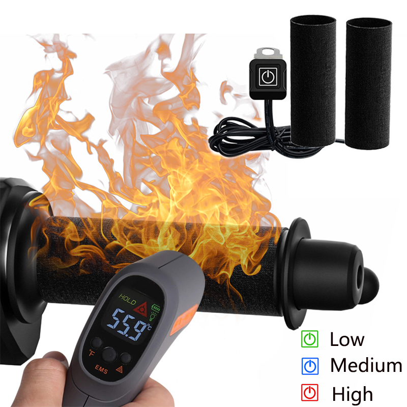 Handlebar Grip Heated - Empuñaduras de mano calefactadas para motocicleta