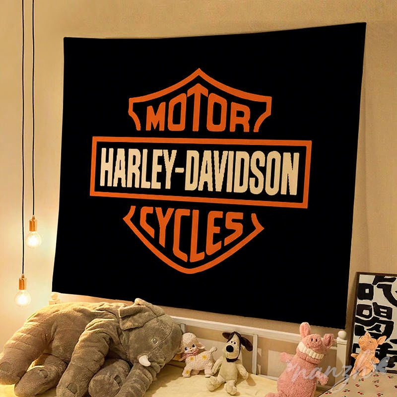 Motorcycle Gear Harley Davidson - Bolsa de tela decorativa para motocicleta,