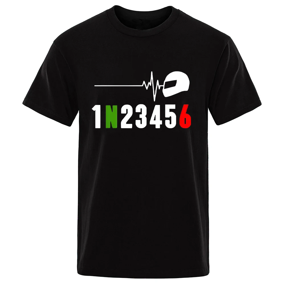Motorcycle Gear For Women - 1N23456, camiseta con latido del corazón