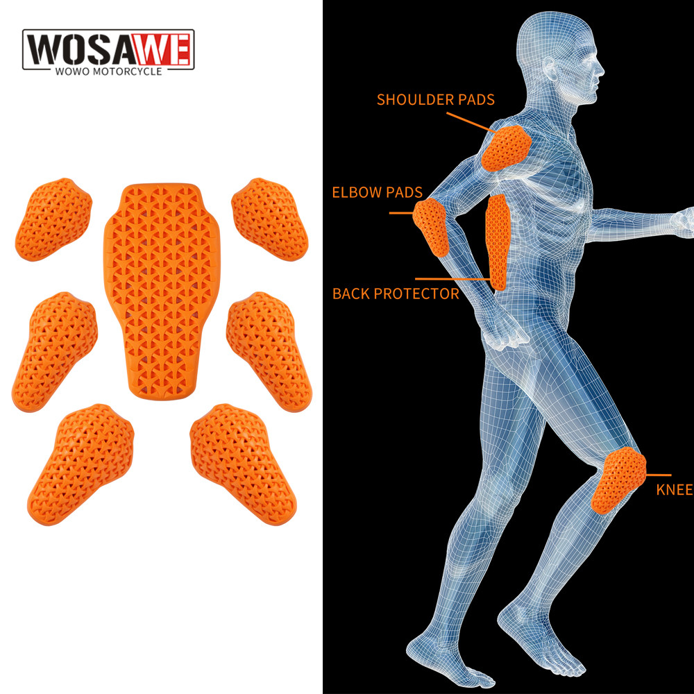 Motorcycle Gear For Sale - WOSAWE-protectores de forro para chaqueta de