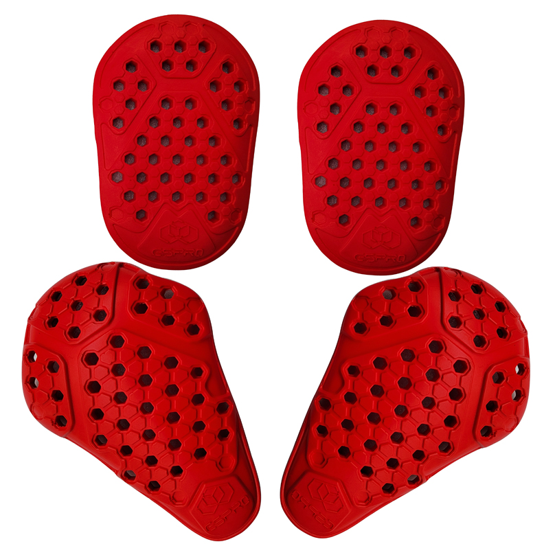 Motorcycle Gear Protection Levels - CE1 nivel 1 rojo motocicleta pecho