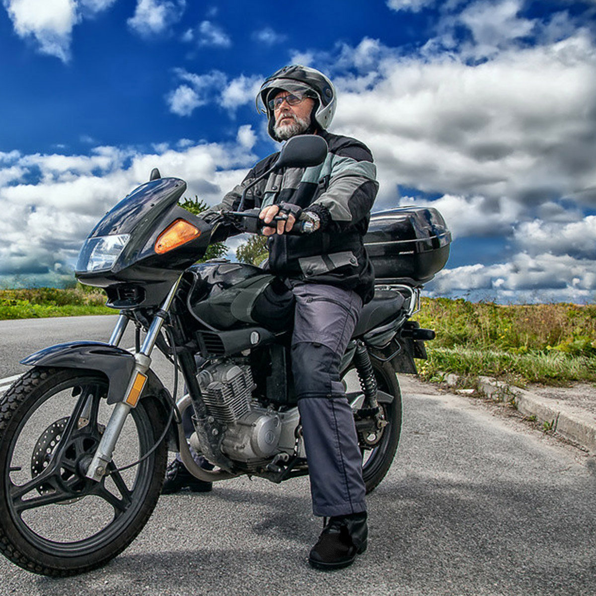 Motorcycle Wearing Gear - Protector de Botas para Motocicleta, Protector
