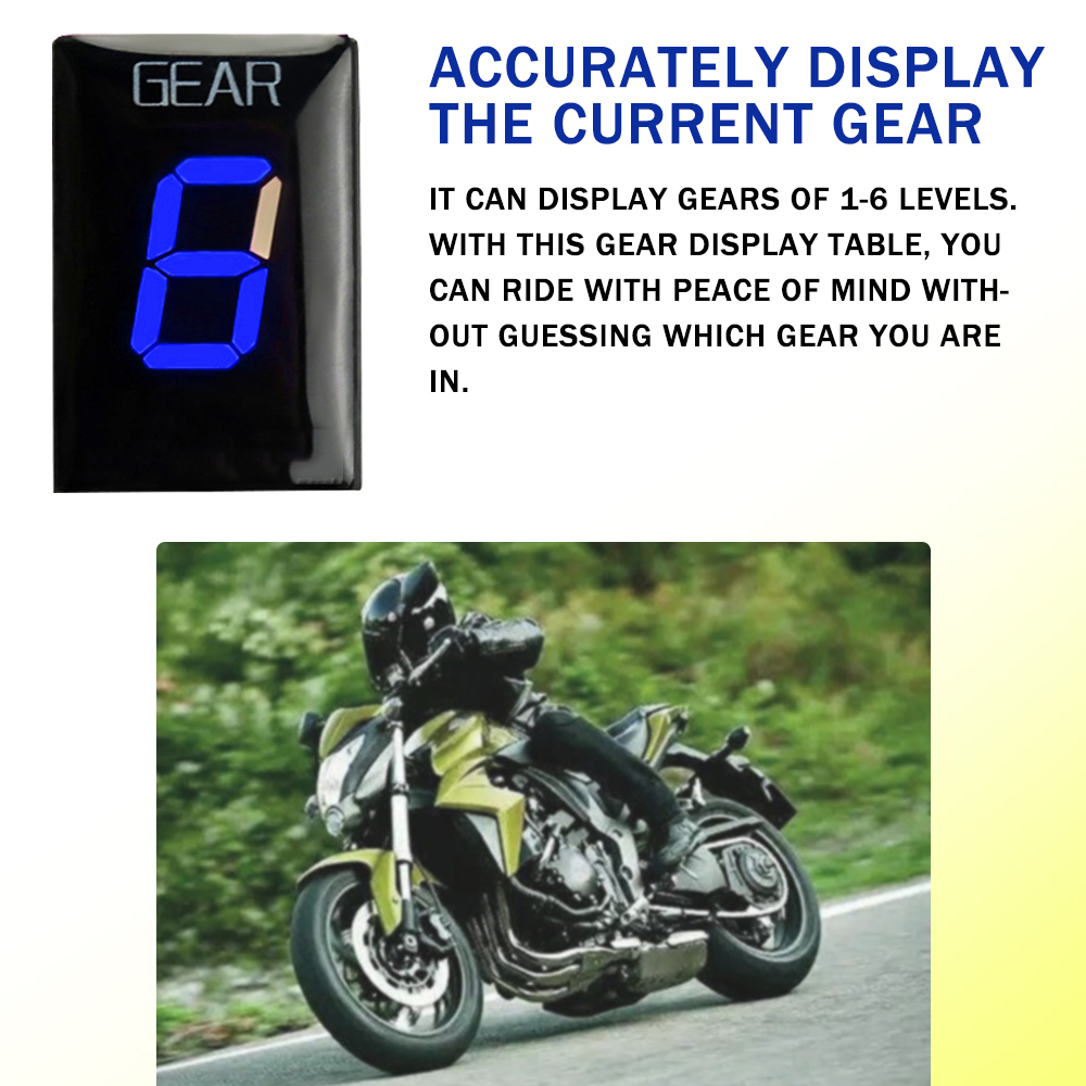 Indicador de engranaje de moto - Motorcycle Gear Xl reseña y precio