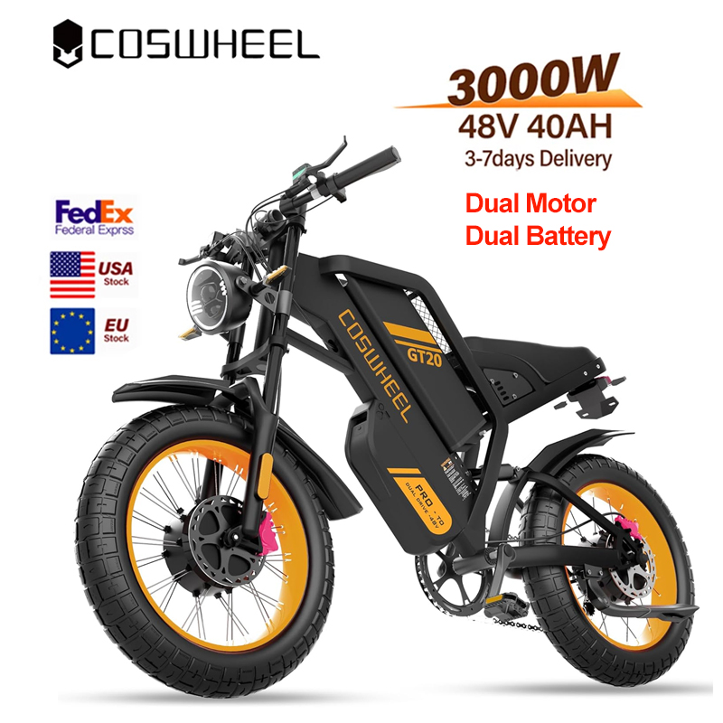 Bicicleta eléctrica Coswheel p - Motorcycle Gear Online reseña y precio