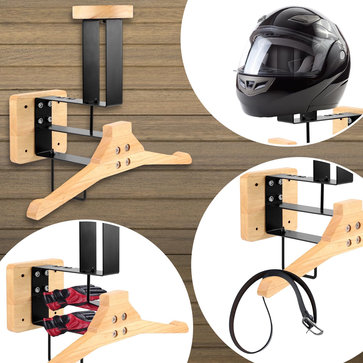 Soporte de Pared para Casco de - Motorcycle Gear Hanger reseña y precio