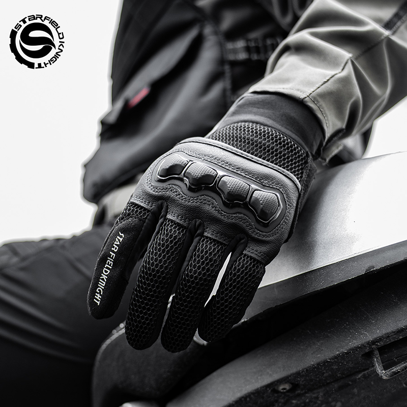 Guantes de Motocicleta Negros  - Motorcycle Wearing Gear reseña y precio