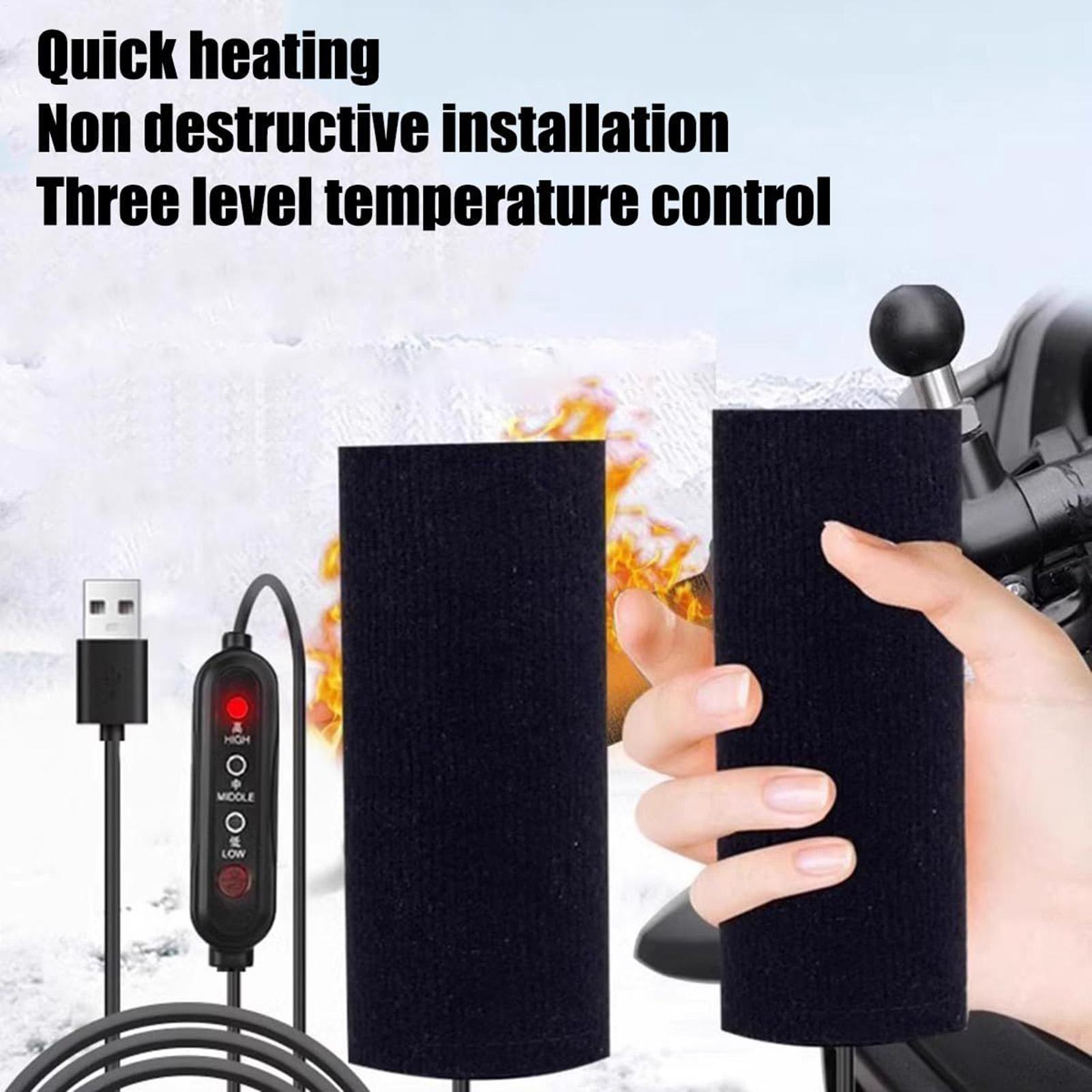 Empuñaduras de motocicleta con - Handlebar Grip Heated reseña y precio