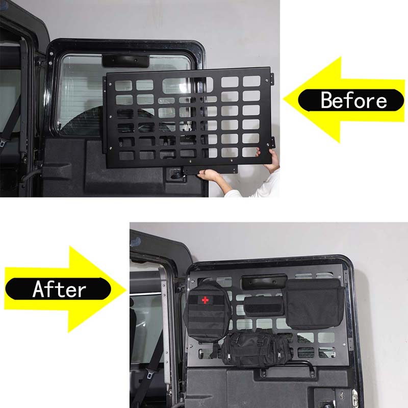 Bastidores de puerta trasera d - Tail Bag Rack reseña y precio
