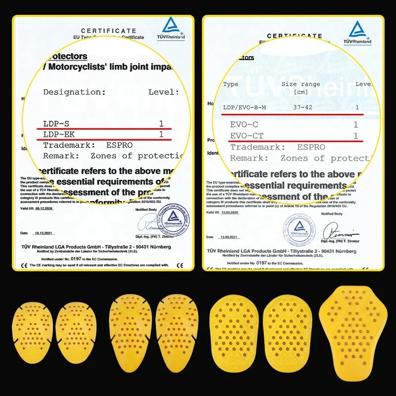 Equipo de protección para moto - Motorcycle Gear Protection Levels reseña y precio
