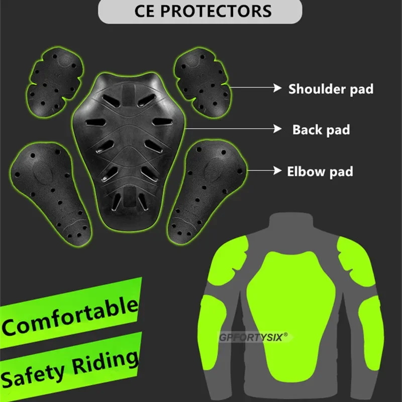 Equipo de protección con certi - Motorcycle Gear Protection Levels reseña y precio