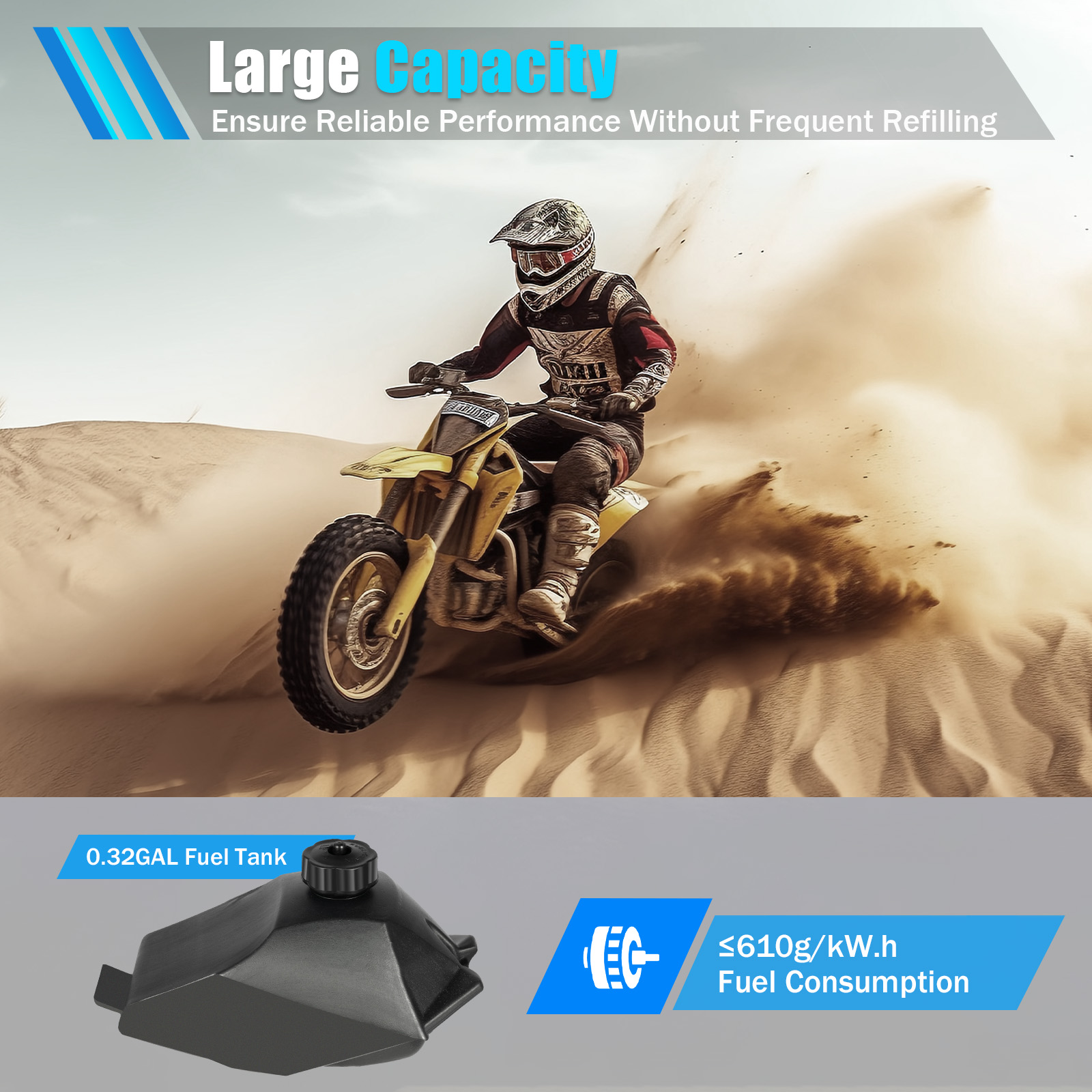 Motor de 49cc, Kit de Motor de - Motorcycle Wearing Gear reseña y precio