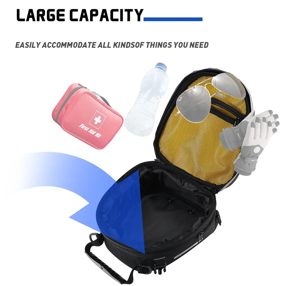 Bolsa trasera para motocicleta - Tail Bag Rack reseña y precio