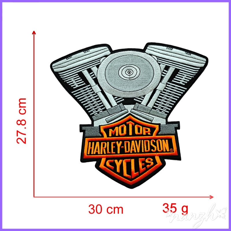 Parche Decorativo de Velcro pa - Motorcycle Gear Harley Davidson reseña y precio