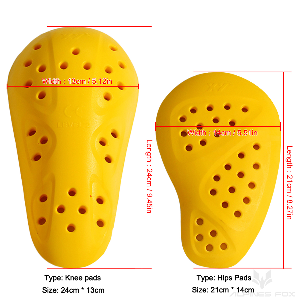 Rodilleras y protectores de ca - Motorcycle Gear Protection Levels reseña y precio