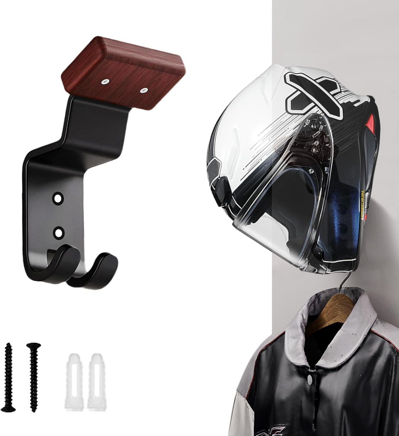 Soporte de Pared para Casco de - Motorcycle Gear Hanger reseña y precio